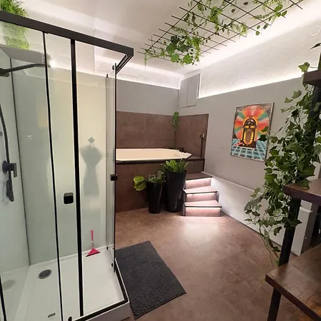 Schlafen In Der Kneipe X Whirlpool & Heimkino Apartamento Kirchlengern